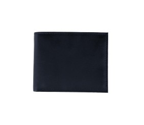 Leather 8-Slot Bi-Fold Wallet with Removable ID Card Case