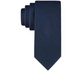 Men's Silver-Spun Solid Tie