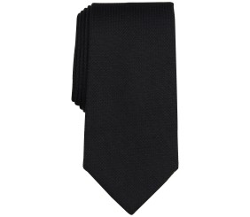 Men's Solid Black Tie