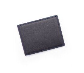 Men's Blocking Slim Bifold Wallet