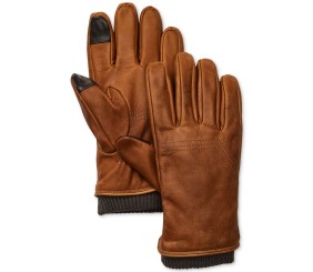 Men's Leather Touch-Tip Gloves