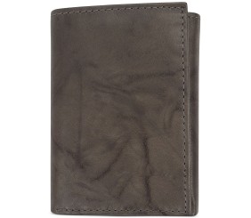 Men's Leather Extra-Capacity Trifold