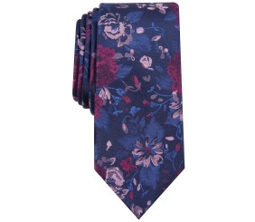 Men's Floral Slim Tie