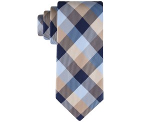 Men's Plaid Tartan Tie