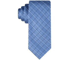 Men's Etched Windowpane Tie