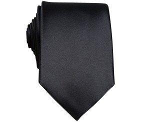 Sleek Satin Men's Solid Tie