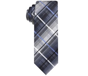 Men's Shaded Plaid Tie