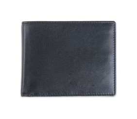 Men's Bifold Wallet with Coin Pocket