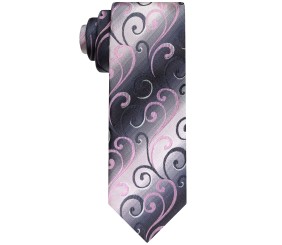 Men's Shaded Swirls Tie